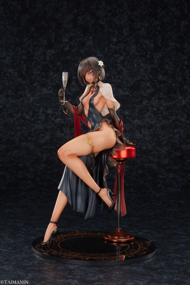 Taimanin RPGX Statue 1/6 Adult Yukikaze Night Party Dress Ver. 26 cm