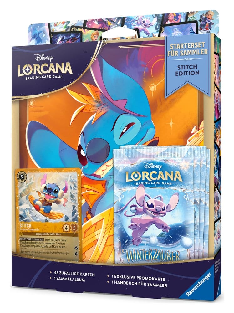 Disney Lorcana TCG Collection Starter Set Stitch Edition *German Edition*