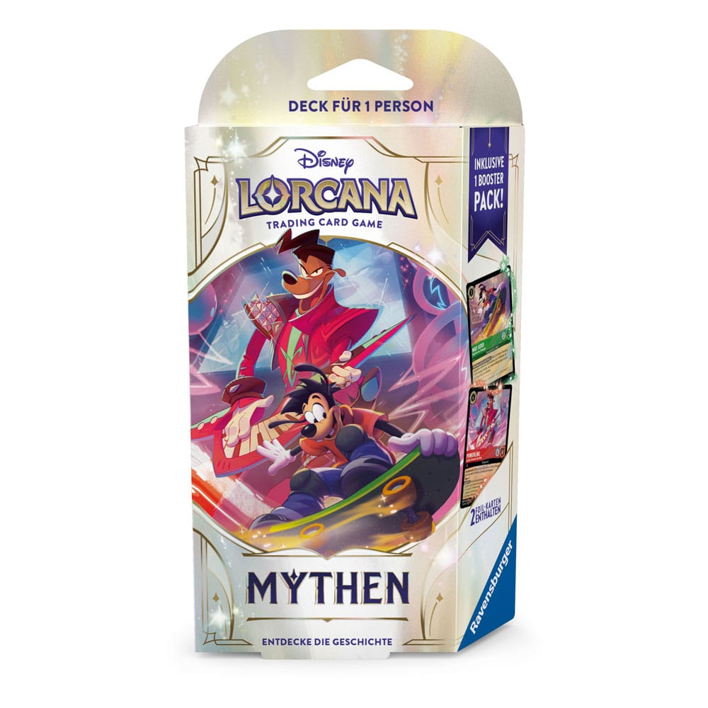 Disney Lorcana TCG Mythen Starter Decks Display (8) *German Edition*