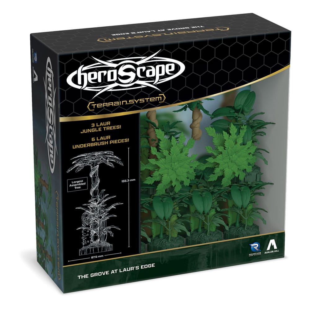 Heroscape Expansion The Grove at Laur's Edge Terrain *English Version*