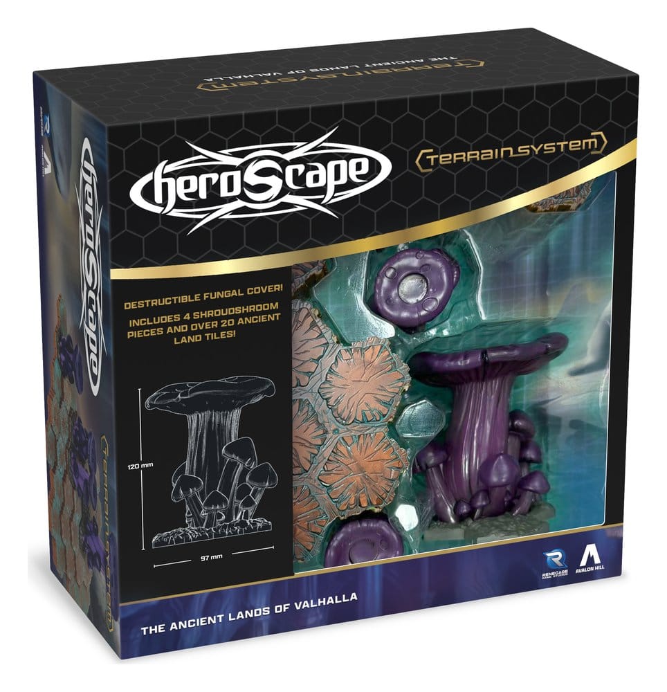 Heroscape Terrain Expansion The Ancient Lands of Valhalla *English Version*