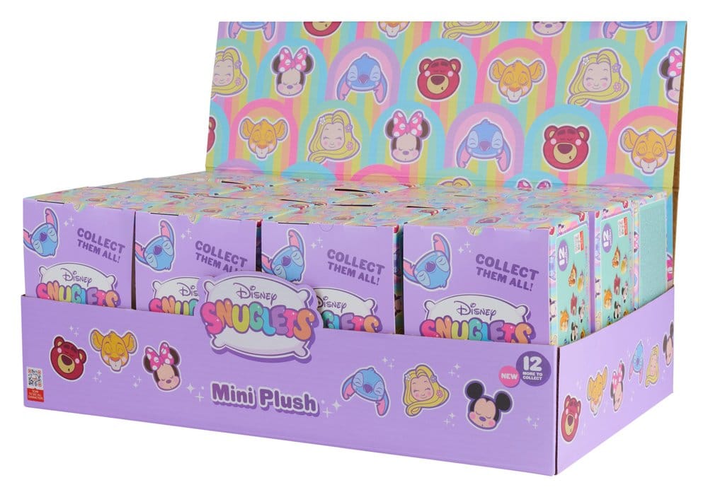 Disney Snuglets Plüschfiguren Blind Box Sortiment (12)