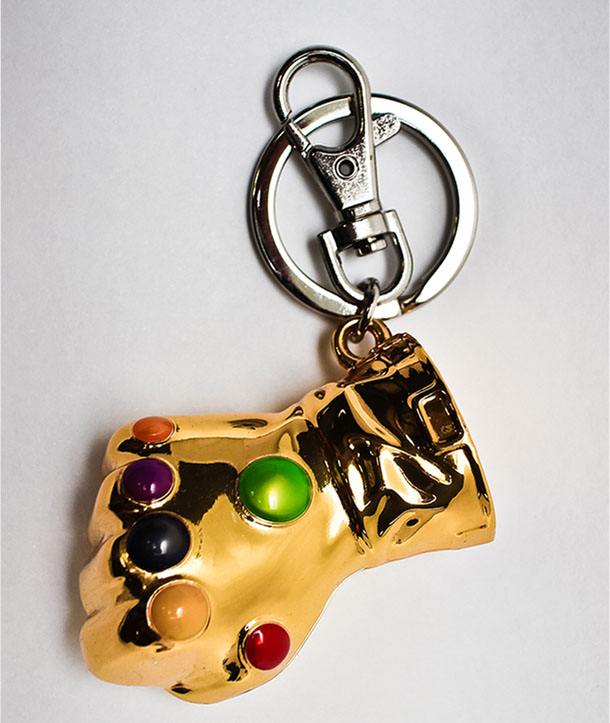 Marvel Comics Metal Keychain Infinity Gauntlet