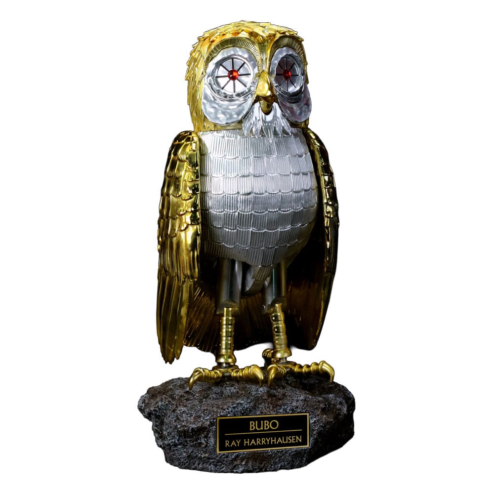 Clash of the Titans Statue Ray Harryhausens Bubo Gold Patina Edition Deluxe Ver. 34 cm