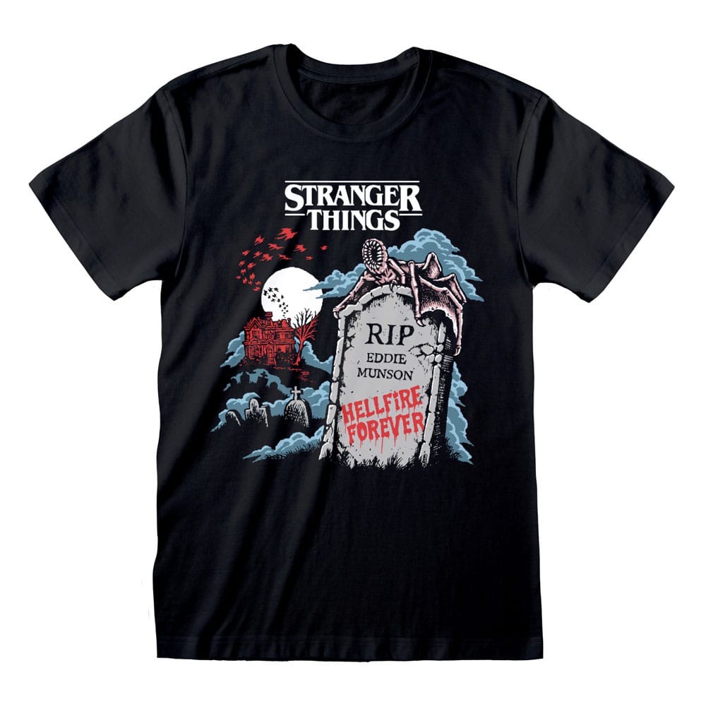 Stranger Things T-Shirt RIP Eddie Size M