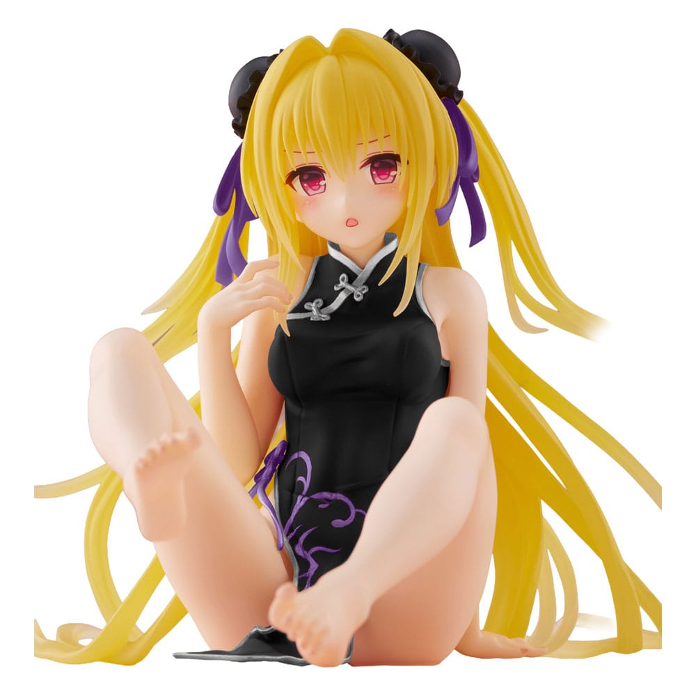 To Love-Ru Darkness PVC Statue Desktop Cute Figure Golden Darkness (China Dress Ver.) Renewal 13 cm
