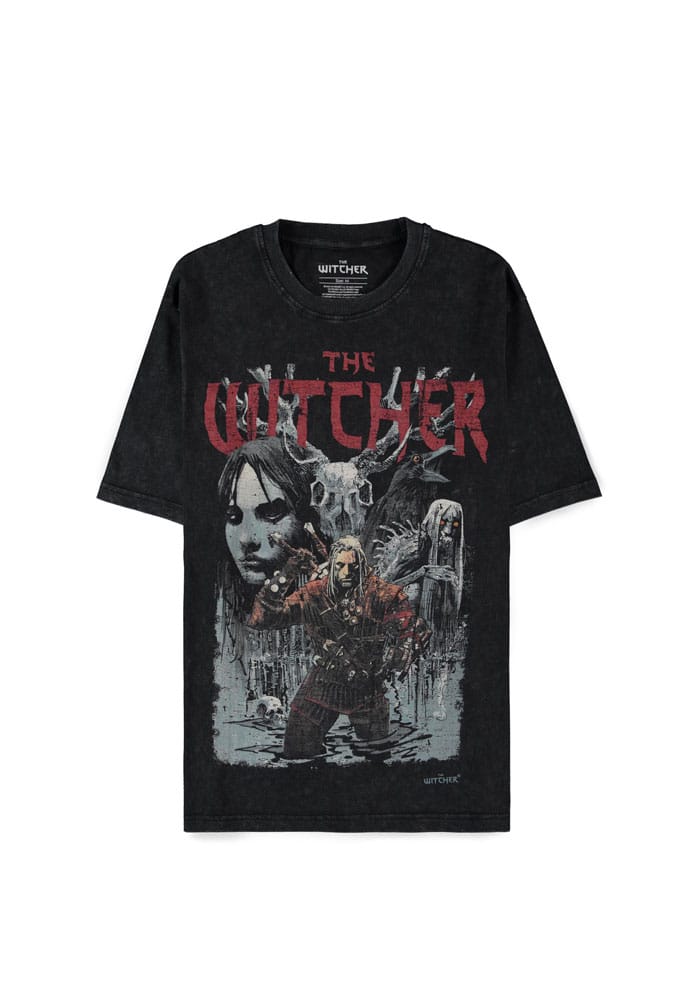 The Witcher Wild Hunt T-Shirt First Edition Washed Size S