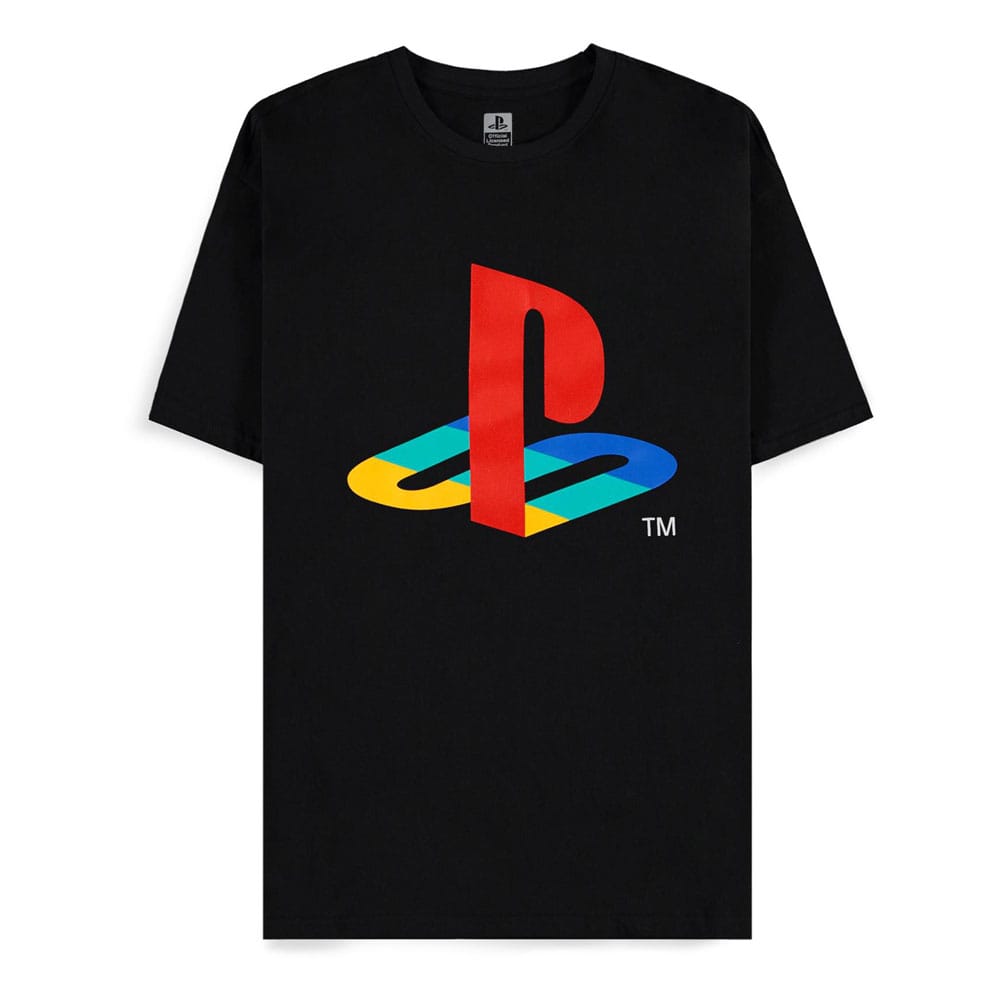 PlayStation T-Shirt Logo Black Size S