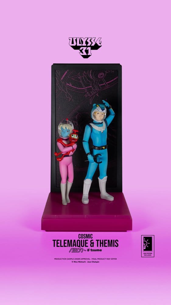 Ulysses 31 Neon Figure 1/9 Telemachus & Themis Cosmic Version 20 cm