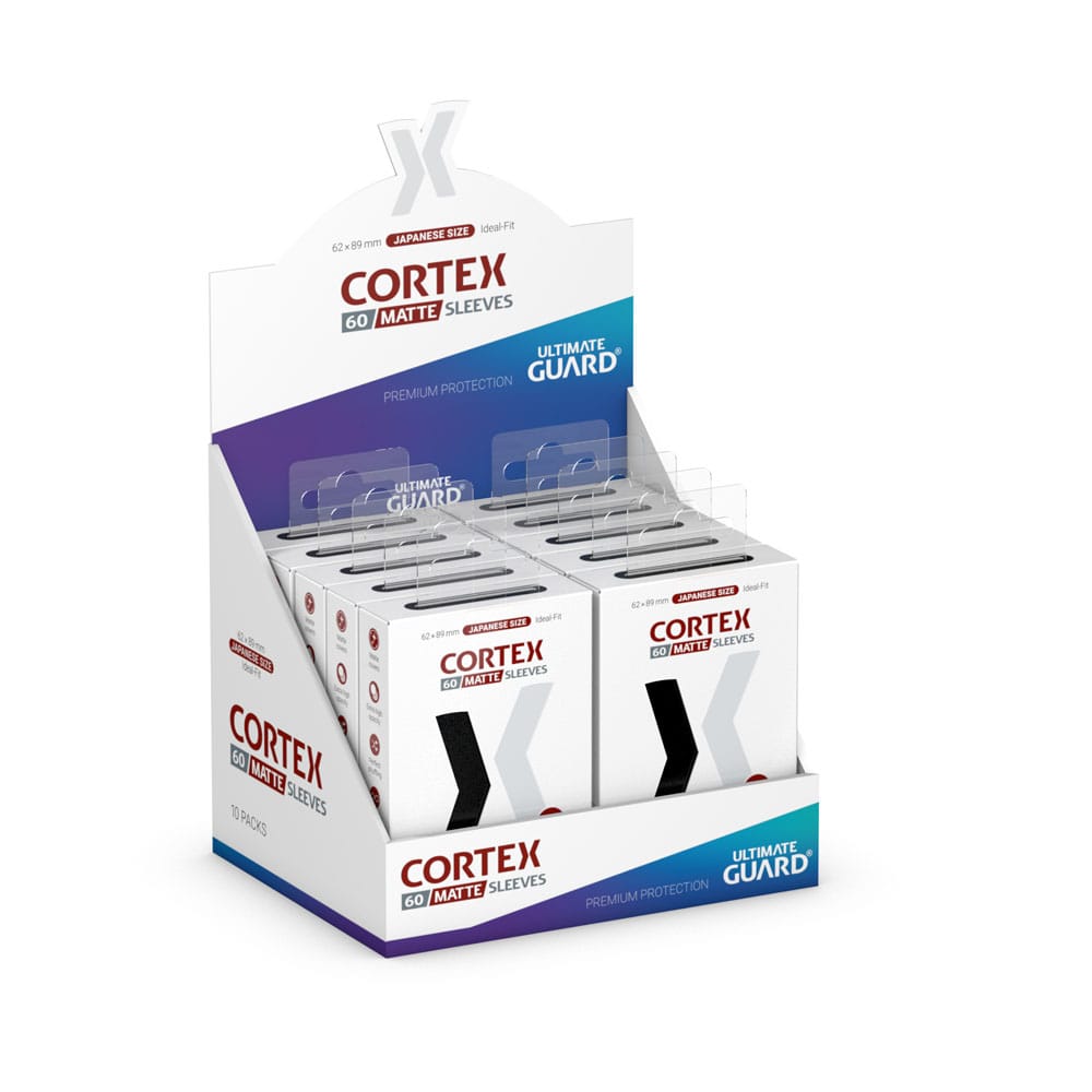 Ultimate Guard Cortex Sleeves Japanese Size Matte Black (60)
