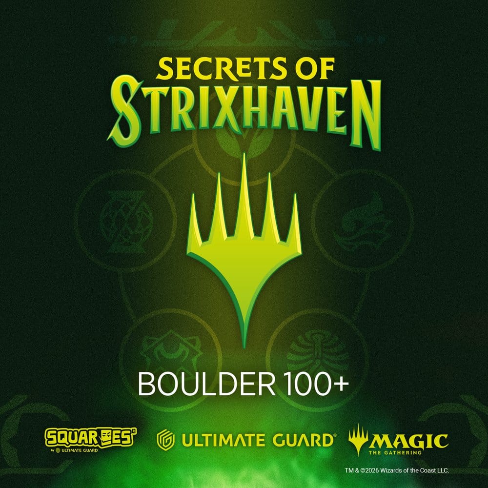 Ultimate Guard RTE Boulder 100+ Magic: The Gathering "Secrets of Strixhaven" - Silverquill