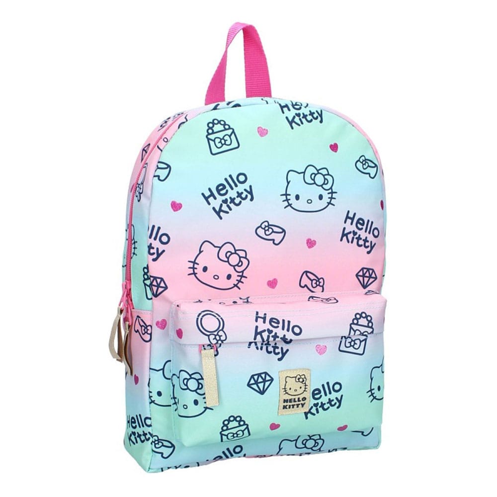 Hello Kitty Backpack Cheerful Logo 33 cm