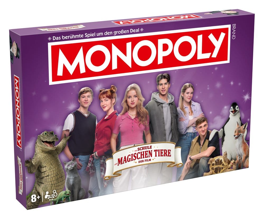 Monopoly Board Game School of Magical Animals *German Version*
