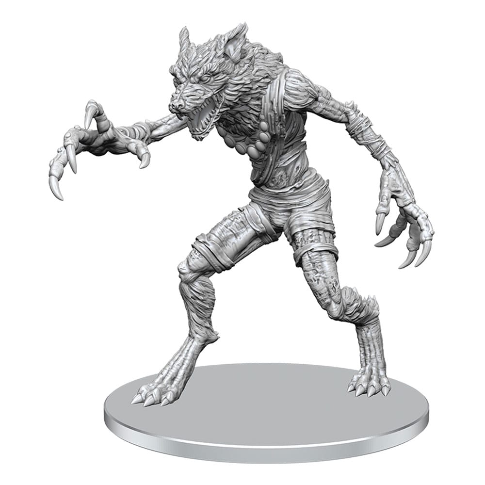 Pathfinder Deep Cuts Unpainted Miniature Meladaemon (Famine Daemon)