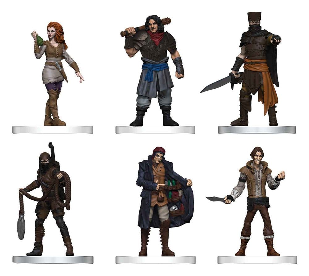 Pathfinder Battles Boxed Prepainted Miniatures Criminals 20 cm