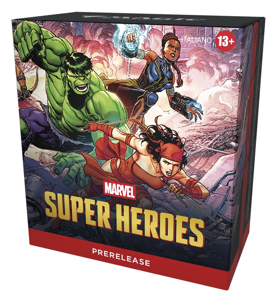 Magic the Gathering Marvel Super Heroes Prerelease Packs Case (15) italian
