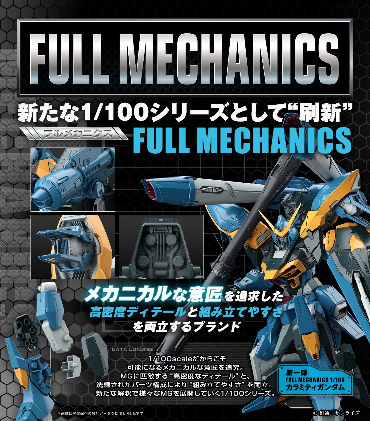 Full Mechanics GATX-131 Calamity Gundam 1/100