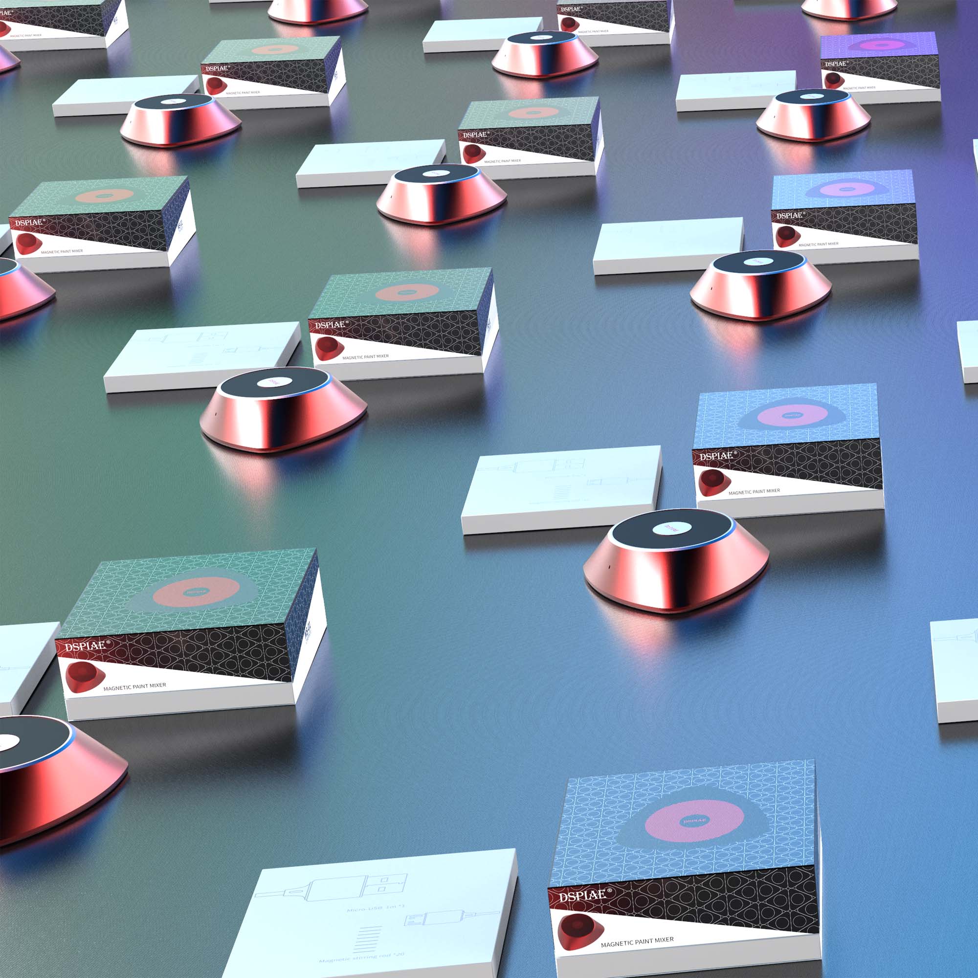 DSPIAE MS-01 Charybdis Magnetic Paint Mixer