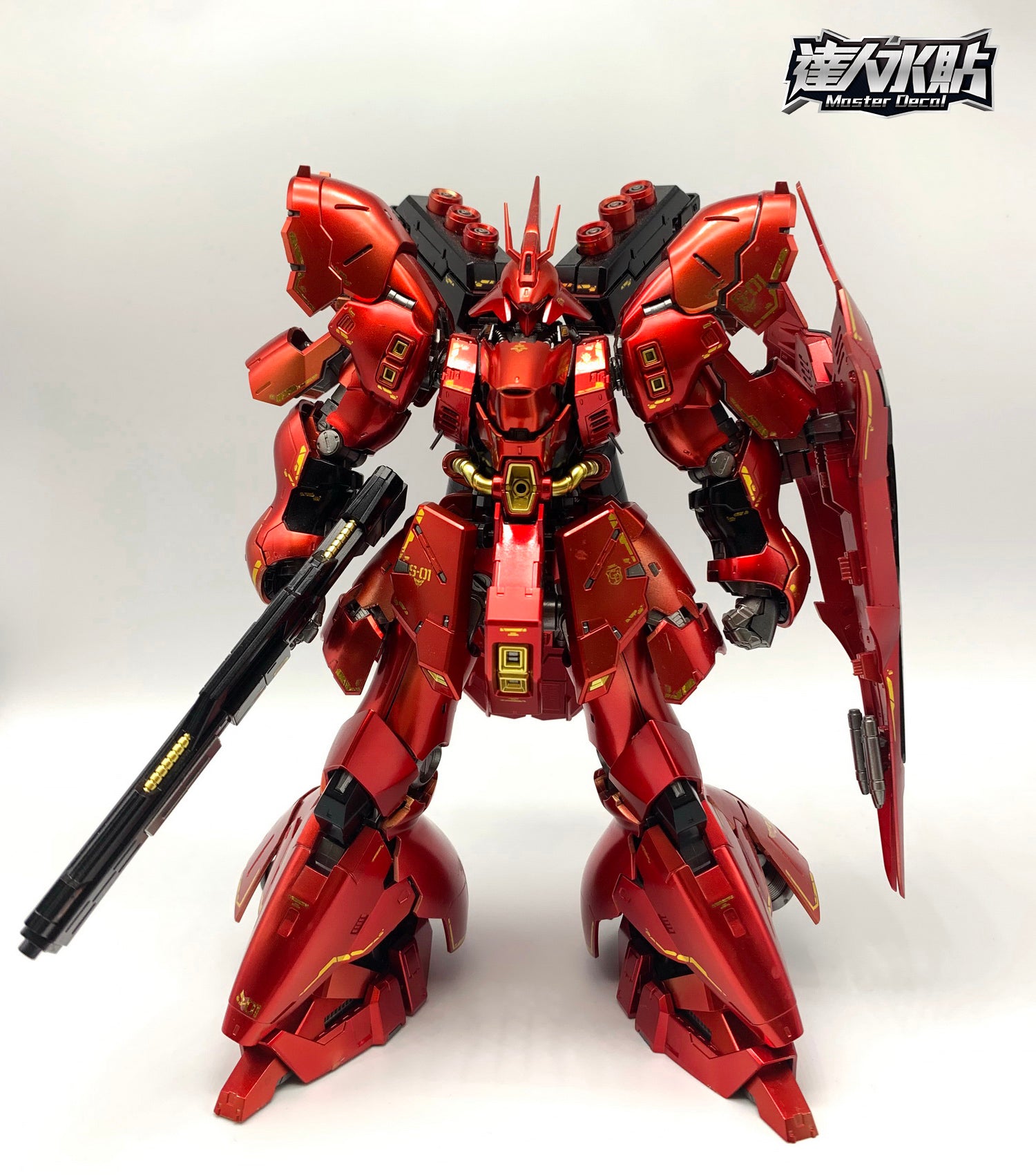 D.L Model Decal - RG31 - RG MSN-04 Sazabi 1/144 GOLD METALLIC