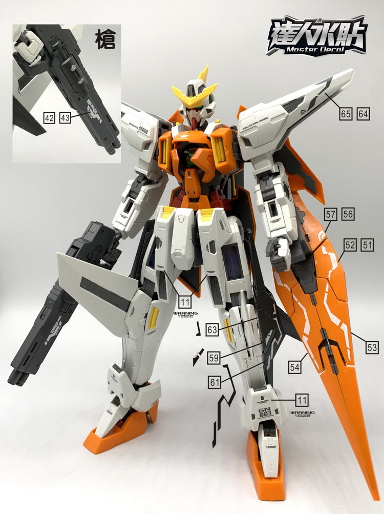 D.L Model Decal - GN14 - MG Gundam Kyrios 1/100