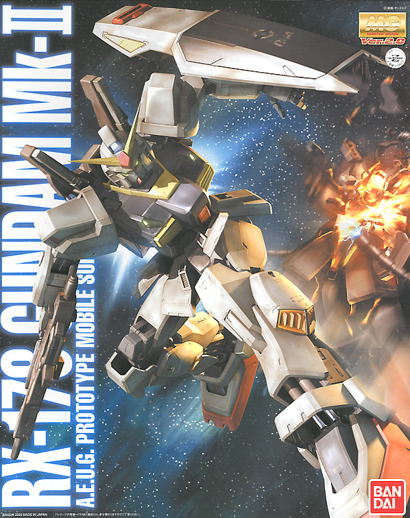 MG Gundam RX-178 MK-II Ver. 2.0 A.E.U.G 1/100 - gundam-store.dk