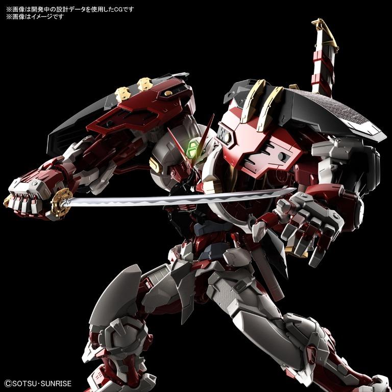 HiRM High resolution model 1/100 Gundam Astray Red Frame Powered Red