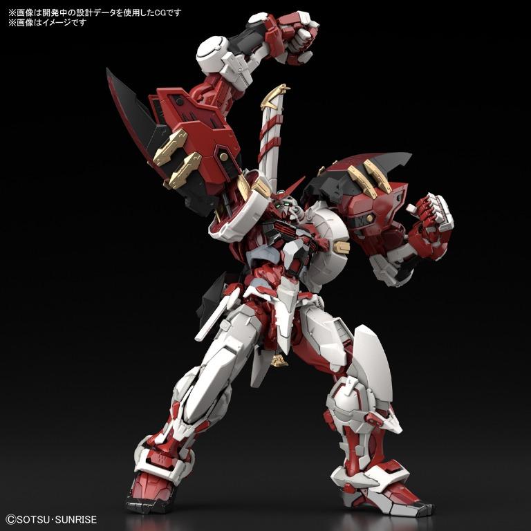 HiRM High resolution model 1/100 Gundam Astray Red Frame Powered Red