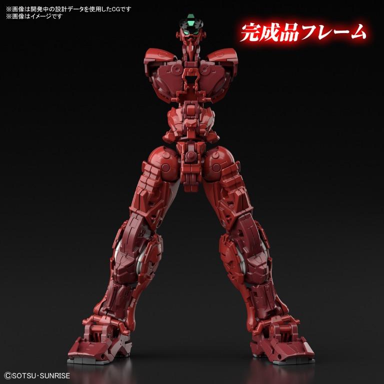 HiRM High resolution model 1/100 Gundam Astray Red Frame Powered Red