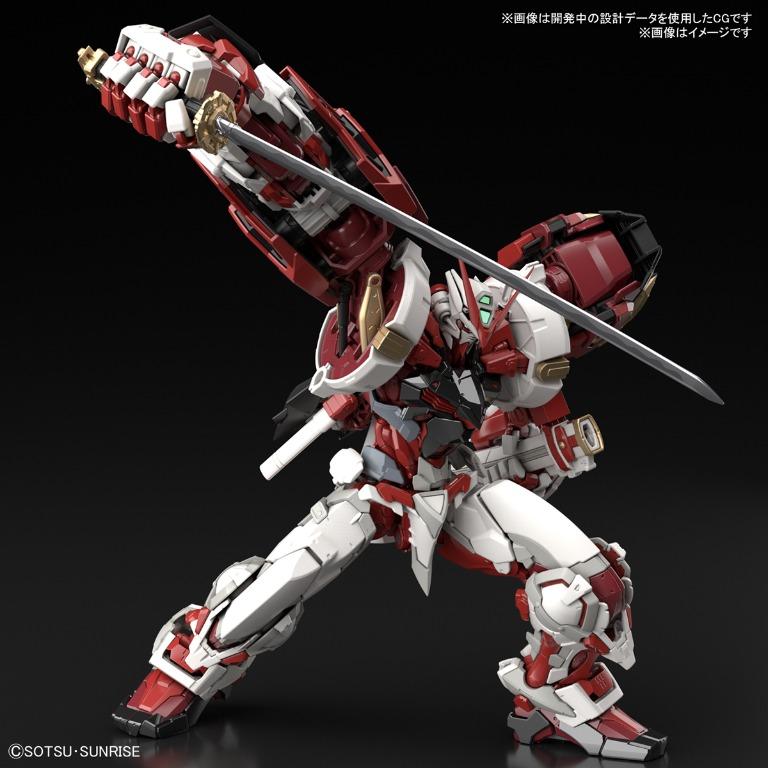 HiRM High resolution model 1/100 Gundam Astray Red Frame Powered Red