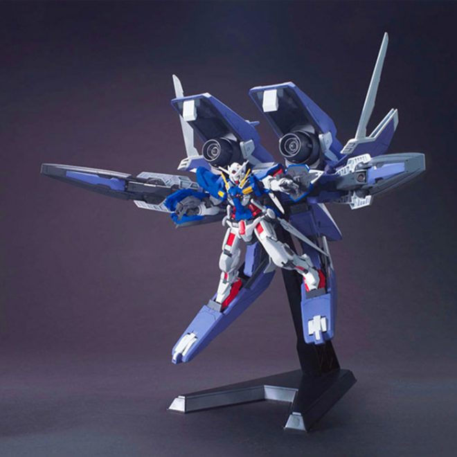 HG Gundam GN Arms Type E + Gundam Exia (Trans-am Mode) 1/144