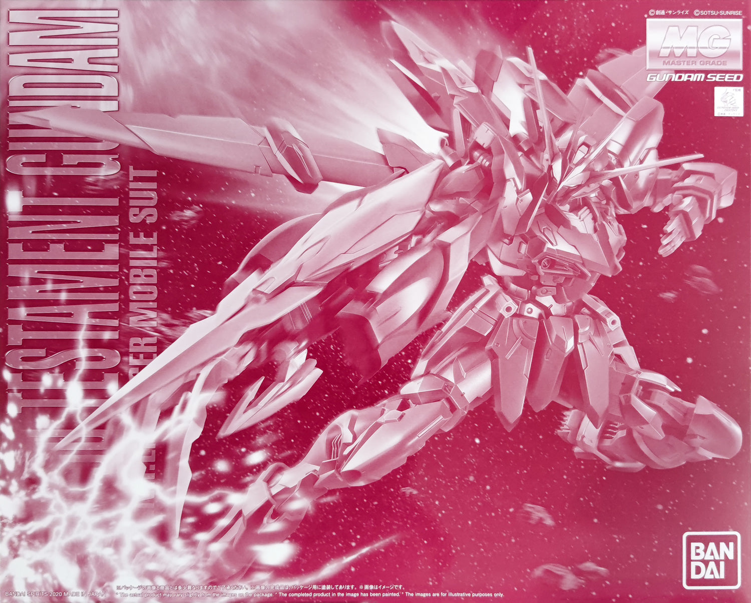 MG RGX-00 Testament Gundam - P-Bandai 1/100