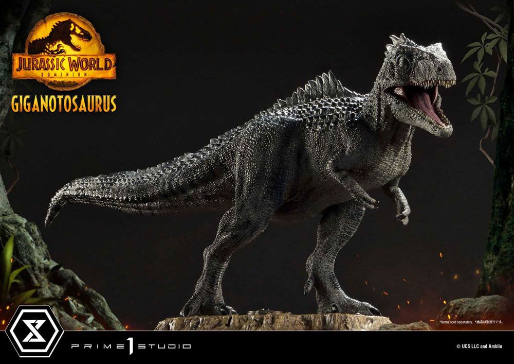 Jurassic World Dominion Prime Collectibles Statue 1/10 Giganotosaurus Toy Version 22 cm