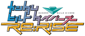 Gundam Build Divers Re:RISE logo