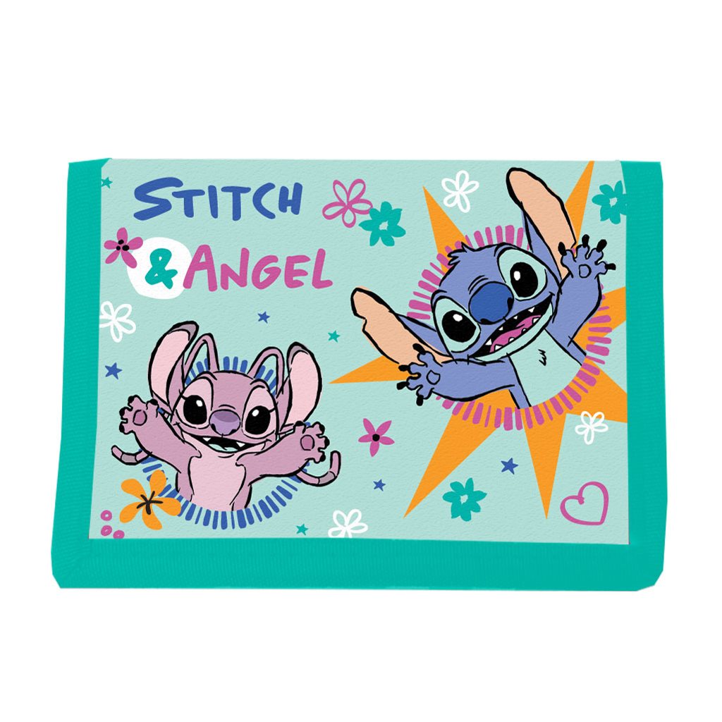 STITCH & ANGEL - Set of Wallet + Keyring - 2 Pc.