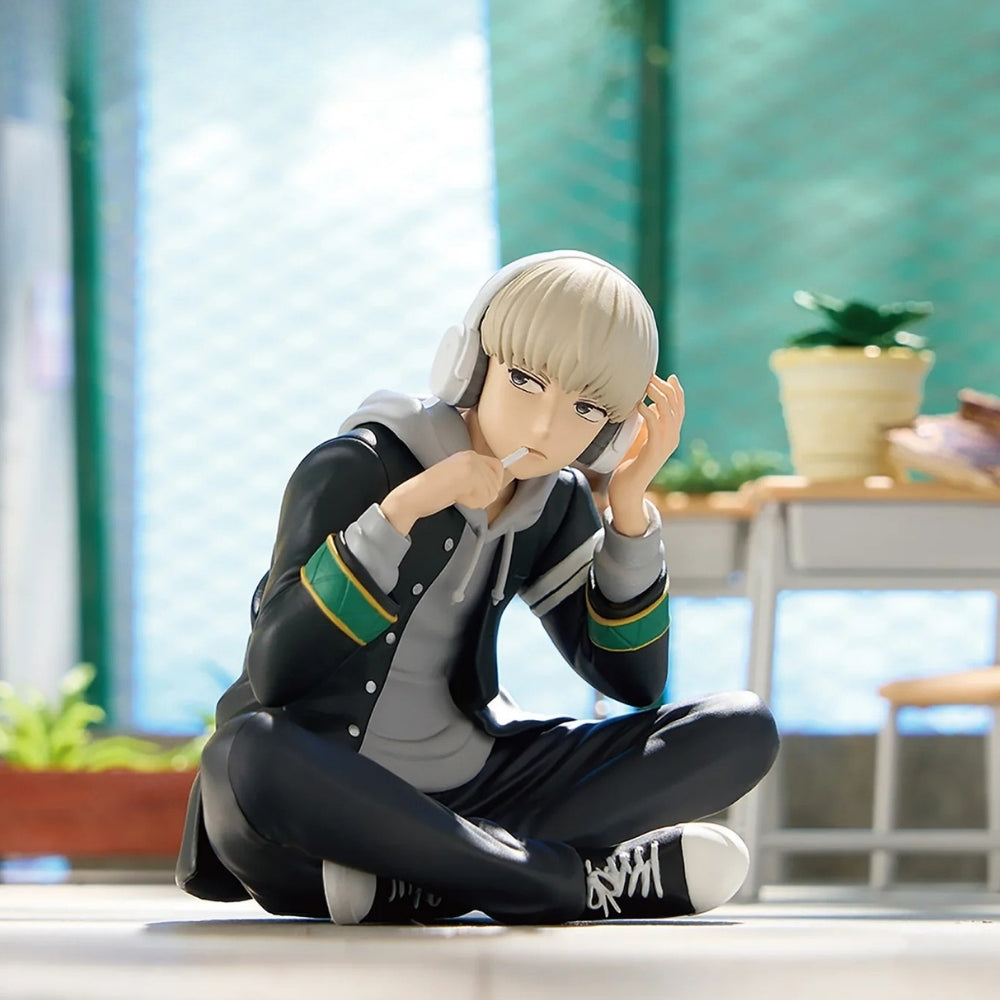Bandai Wind Breaker - Sitting Figure Kaji Ren Chatting Time!