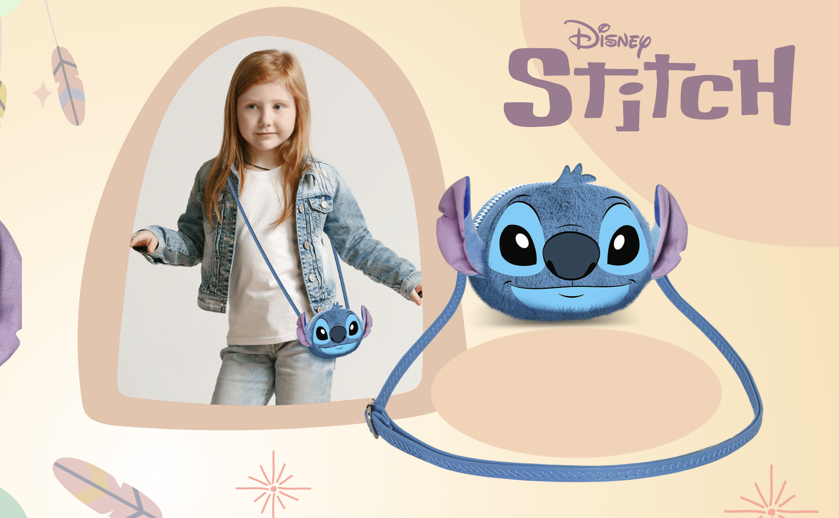 STITCH - Love - Mini Fur Heady Shoulder Bag '20x15x6cm'