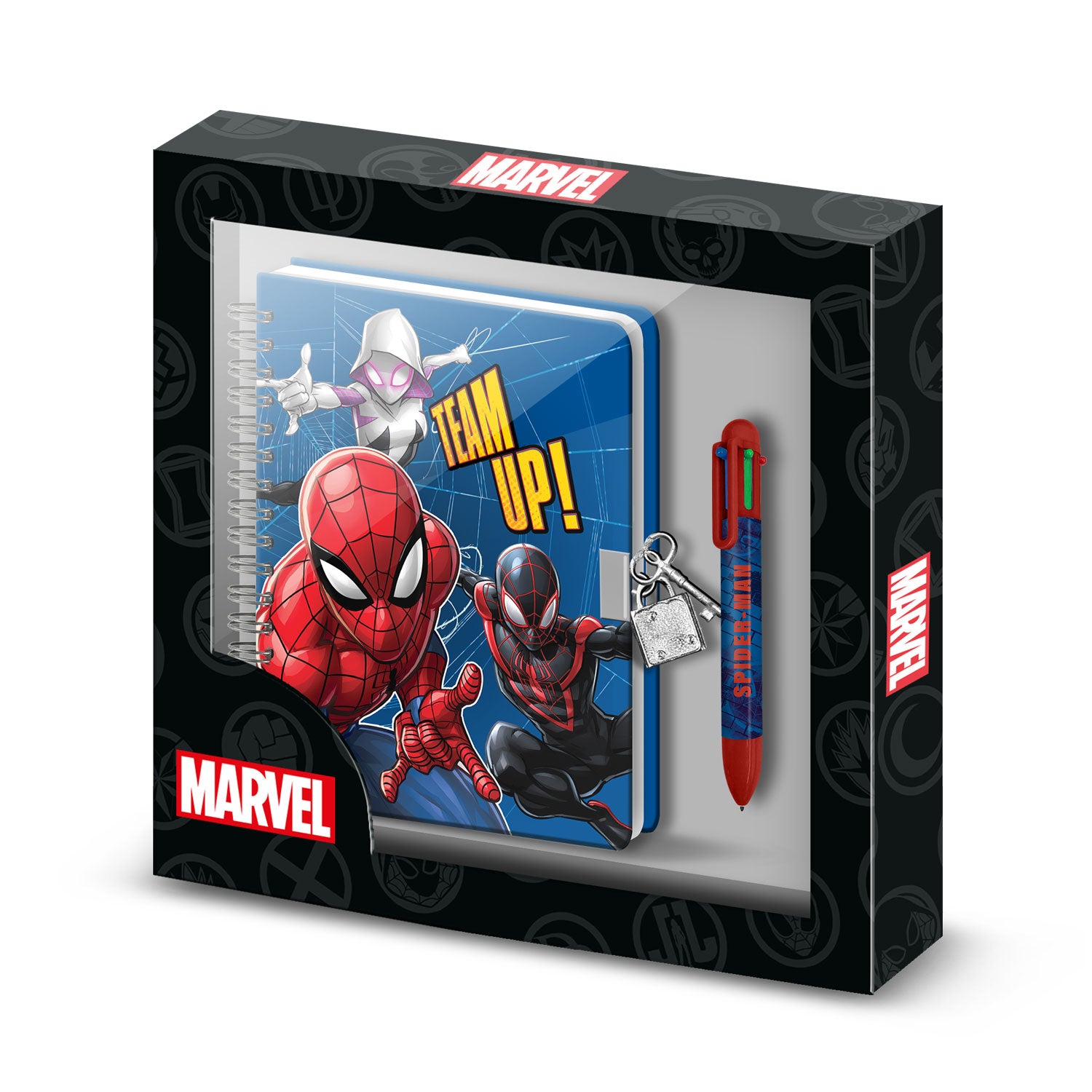 SPIDERMAN - Gift Box - Diary + Pen