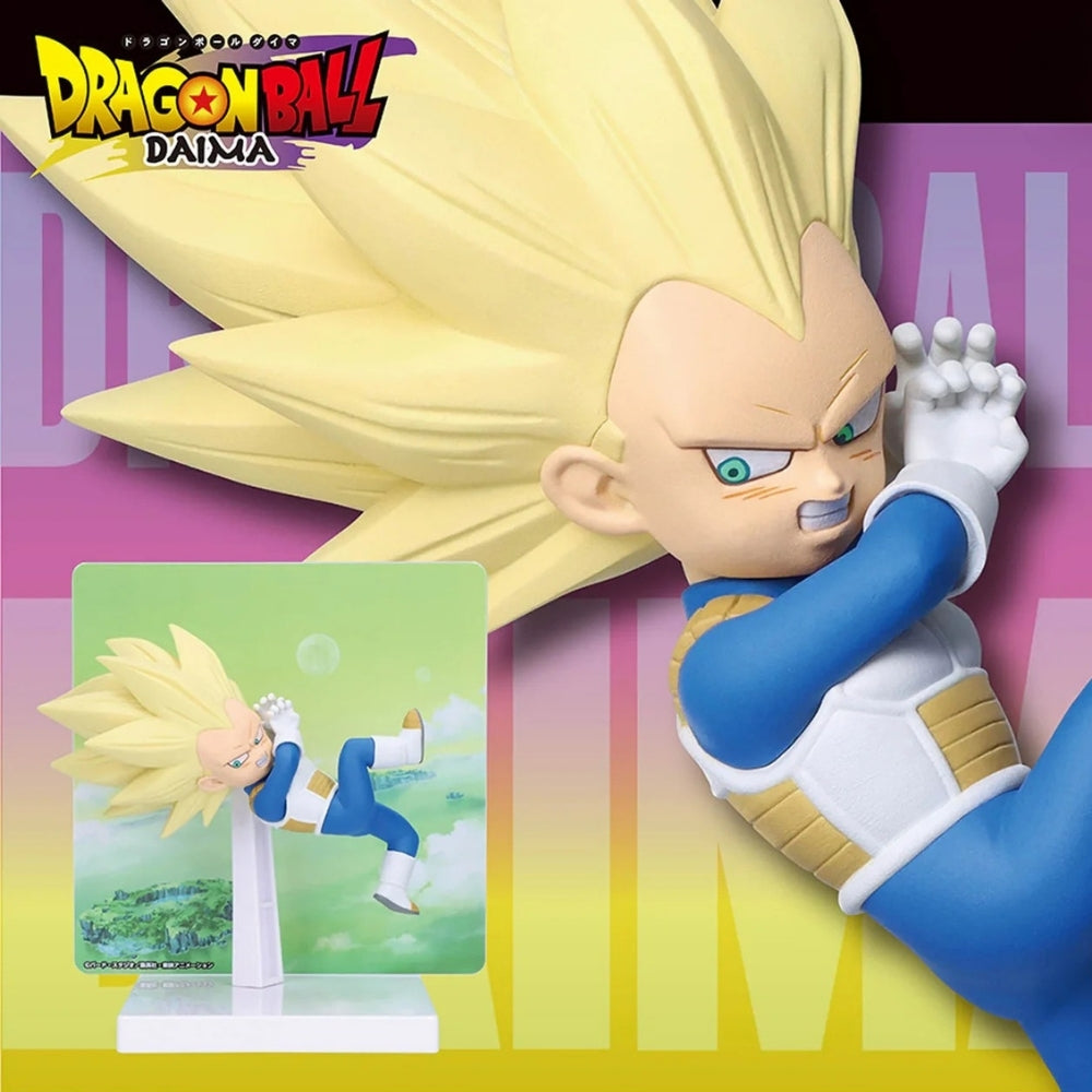 Bandai Dragon Ball Daima - Daima Super Saiyan 3 Vegeta(Mini) Figure With Panel