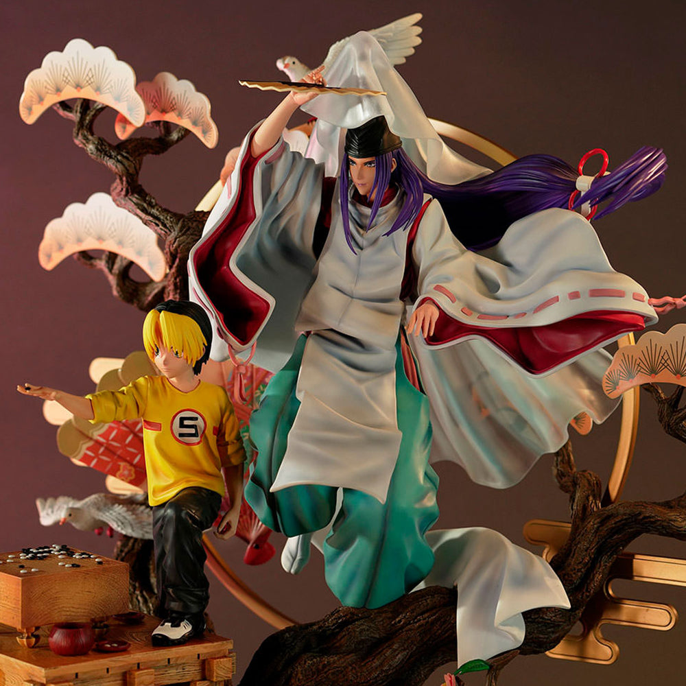HEX Collectibles Hikaru No Go- Shindou Hikaru & Fujiwara no Sai: The Divine Move 1/6 Scale