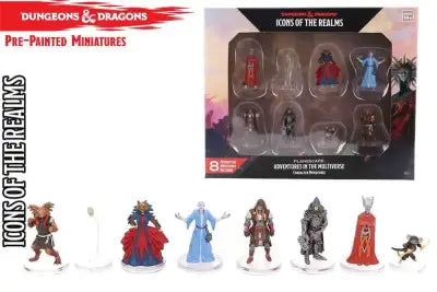 Dungeons & Dragons - Icons of the Realms - Planescape: Adventures In The Multiverse - Character Miniatures Boxed Set