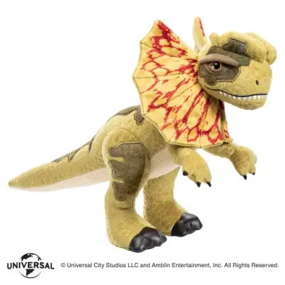 JURASSIC PARK DILOPHOASAURUS REX COLLECTOR PLUSH