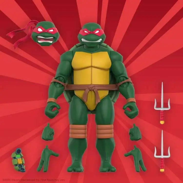 TMNT ULTIMATES! W12 RAPHAEL ANIMATED 2003 AF