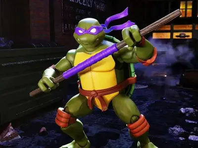 TMNT ULTIMATES! W12 DONATELLO ANIMATED 2003 AF