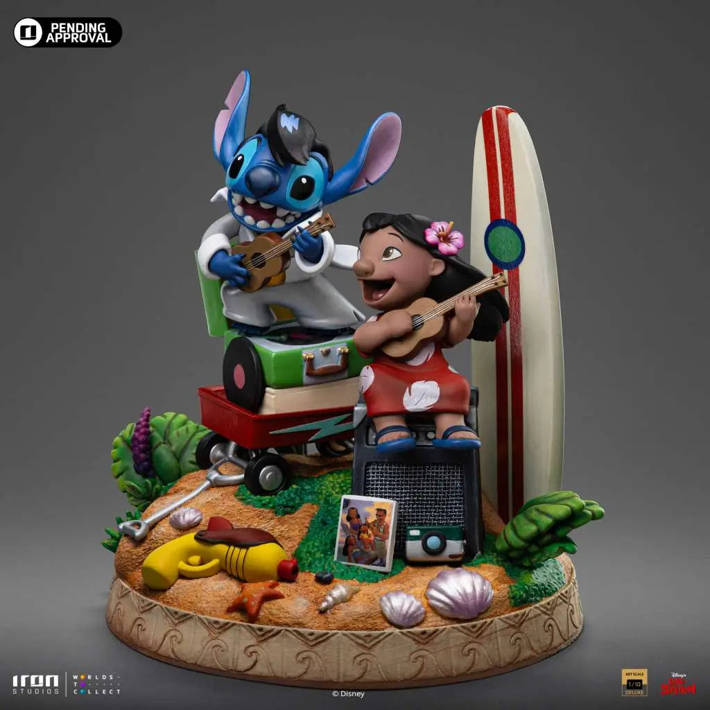 DISNEY CLASSICS LILO AND STITCH DELUXE 1/10 STATUE