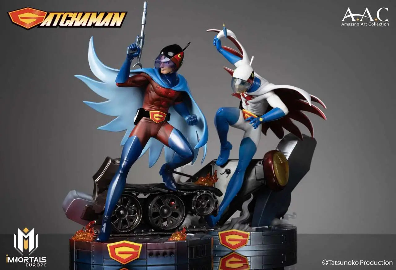 GATCHMAN JOE THE CONDOR RESIN STATUE