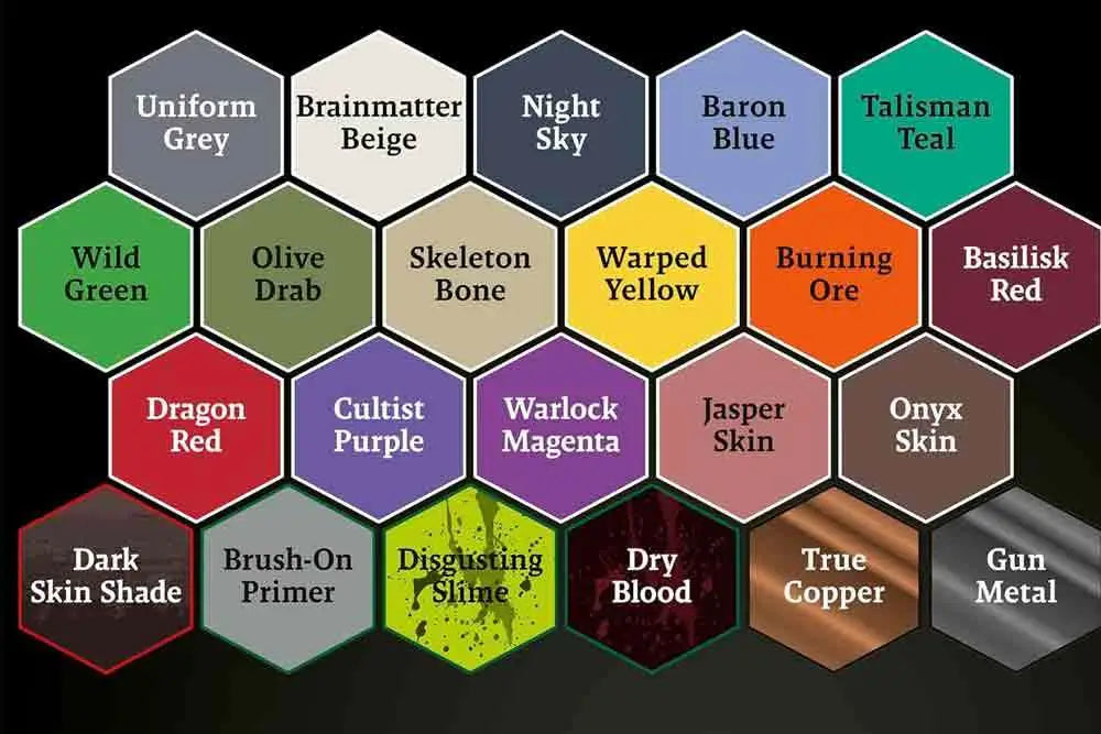 WARPAINTS FANATIC MOST WANTED SET