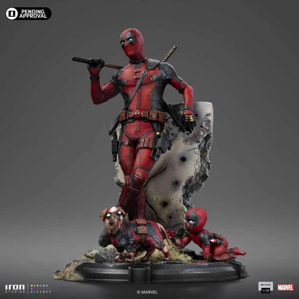 DEADPOOL & WOLVERINE DEADPOOL 1/10 STATUE