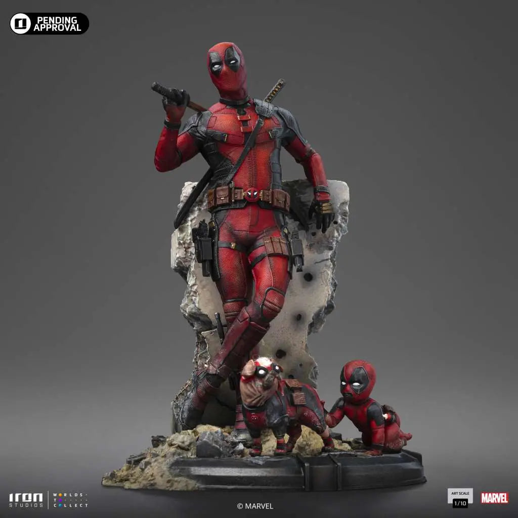 DEADPOOL & WOLVERINE DEADPOOL 1/10 STATUE