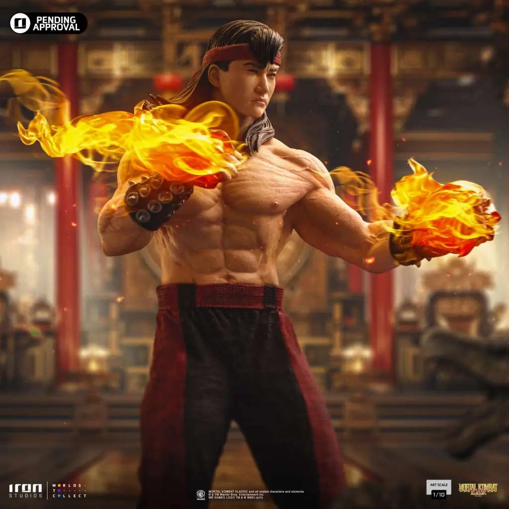 MORTAL KOMBAT LIU KANG 1/10 STATUE