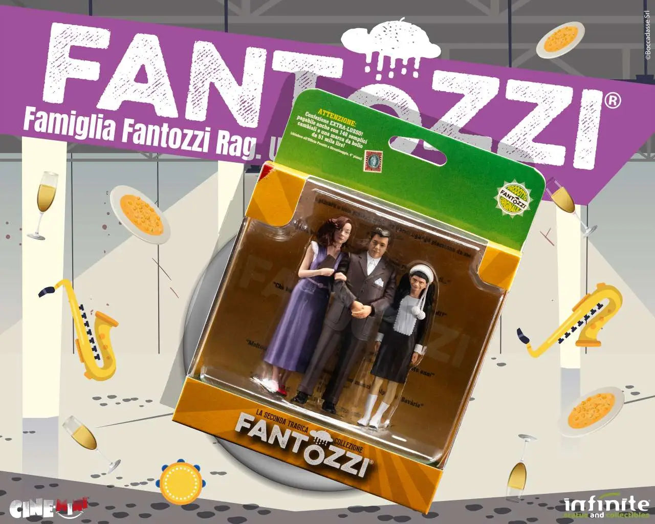 FANTOZZI FAMIGLIA FANTOZZI RAG UGO CINEMINI PVC